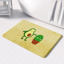 Vera Concept Store Banyo Paspası, Kaymaz Taban, Banyo Halısı, Makinede Yıkanabilir