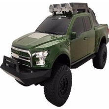 Vera Concept Store 4x4 Jeep Görünümlü Bluetooth Hoparlör USB Tf Kart Fm Radyo Destekli Speaker, Yeşil