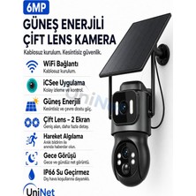 Vera Concept Store Solar Wifi Güvenlik Kamerası Gece Görüşlü Dış Mekan