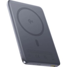 Vera Concept Store Picogo Ultra-Slim Qi2 Magsafe Kablosuz Şarj Gri 10000 Mah Hızlı Şarj Powerbank