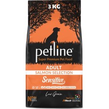Vera Concept Store Sensitive Skin & Coat Kuru Köpek Maması, Deri ve Tüy Hassasiyeti Olan, Yetişkin Köpekler Için, Tahılsız, Somon Balıklı, 3kg