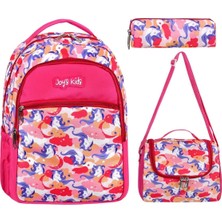 Vera Concept Store Cakard Ilkokul Sırt Çantası Beslenme Kalemlik 3'lü Set Karma Renk Tek Beden Kadın/kız BGCAKARD3LU-UNICORN