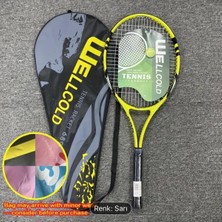 Vera Concept Store Pro Tenis Raketi Yüksek Kalite Düşük Sarsılma 27 Inch L2 + Çanta + Tenis Topu 689 Sarı Grip L2, WLCLD01MSR