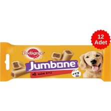 Vera Concept Store Jumbone Medium Sığır ve Kümes Hayvanlı Köpek Ödülü, 180 Gr, 12 Adet