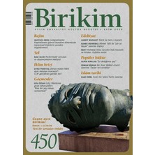 Birikim Yayınları Birikim Aylık Sosyalist Kültür Dergisi Sayı: 450 Ekim 2026