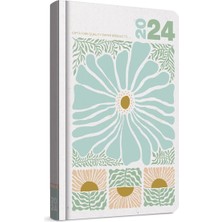 Vera Concept Store Rox 2024 Sert Kapak Günlük Ajanda, A5 (13X21 Cm), Krem