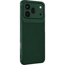 Vera Concept Store Honor 600 Pro ile Uyumlu Silikon Kılıf Kamera Korumalı Karbon Tpu Brimstone Ultra Slim Fit Delux Honor 600 Pro Kılıf Haki