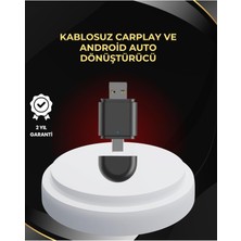 Vera Concept Store Kablosuz Carplay ve Android Auto Dönüştürücü – Usb-A & Type-C Girişli Akıllı Adaptör
