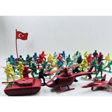 Vera Concept Store Türk Askeri Asker Seti Tam 58 Parça Oyuncak Asler Seti