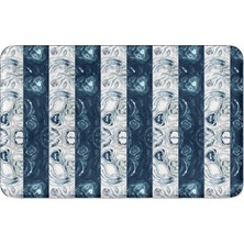 Vera Concept Store Banyo Paspası, Kaymaz Taban, Makinede Yıkanabilir, Çok Amaçlı Halı, Banyo Dekoru (40X60CM)