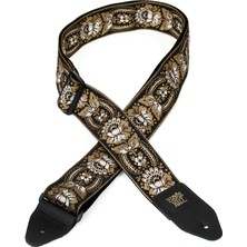 Vera Concept Store Jacquard Weave Gitar Askısı Kalıbı: Royal Orleans (Altın-Siyah)