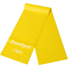 Vera Concept Store Gym Egzersiz Bandı Pilates Bandı, 150CMX15CMX0,45CM Sarı Hafif