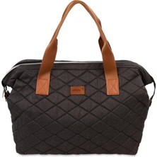 Vera Concept Store Kapitoneli Mommy Bag Anne Bebek Bakım Çantası, Füme, Unisex