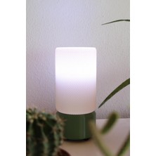 Vera Concept Store Haymalab Zen Silindir Rgb Dekoratif Masa Lambası – Uzaktan Kumandalı, Renk Değiştiren LED Gece Lambası, Salon Ambiyans Aydınlatma, Hediyelik