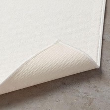 Vera Concept Store 40X60 cm Banyo Paspası Beyaz Ince 40X60 cm Banyo Paspas Kaydırmaz