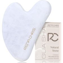 Vera Concept Store Gua Sha Yüz Aletleri, Doğal Yeşim Taşı Guasha, Jawline Şekillendirme ve Şişkinlik Azaltma Için Manuel Masaj Çubukları, Gua Sha Kazıma Masaj Aleti, Cil