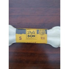 Vera Concept Store Preslenmiş Köpek Kemiği, 12 Cm, Beyaz, 1 Adet