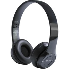 Vera Concept Store BTK-ZR56 Bluetooth Kulaklık – Bluetooth 5.0 + Edr, Fm Radyo ve Hafıza Kartı Destekli, Gürültü Önleme Özellikli, Kablosuz Stereo Kulaklık (Siyah)