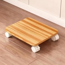 Vera Concept Store Yazıcı Standı, Bej Haddeleme Yazıcı Standı - Ev Ofis, Çalışma Için Çok Fonksiyonlu Masa Altı Rafı, 3D Yazıcılar, Faks Makineleri, Tarayıcılar ve Öğütü