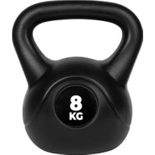 Vera Concept Store Pvc Kettlebell – 8 kg – Siyah