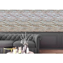 Vera Concept Store Doğal Taş 3D Kendinden Yapışkanlı Duvar Kağıdı Duvar Paneli