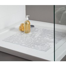 Vera Concept Store Duş Paspası, Kare, Şeffaf 55 x 55