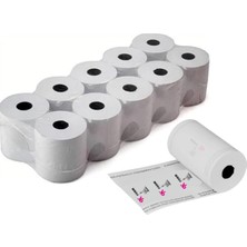 Vera Concept Store Yazarkasa Pos Termal Rulo 56X16 Mm, 10 Paket 100 Adet, Beyaz