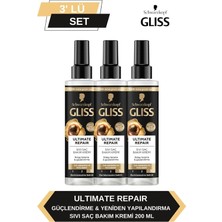 Vera Concept Store Ultimate Repair Sıvı Saç Kremi 200ML x 3'lü Set