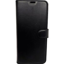 Vera Concept Store Tecno Camon 19 Pro Ile Uyumlu Cüzdanlı Kapaklı Kılıf Kartlıklı Cüzdan Standlı Kopçalı Siyah