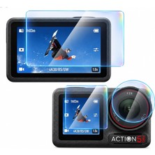 Vera Concept Store Djı Osmo Action 5 Pro ile Uyumlu Temperli Cam Koruyucu