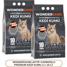 Vera Concept Store Aktif Karbon Süper Premium Kedi Kumu 10 Lt x 2 Adet
