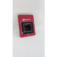 Vera Concept Store Mutlusan Rita Usb'li Priz 2.4A USB + Type-C Girişli Topraklı Duvar Prizi Çerçeveli (Siyah)