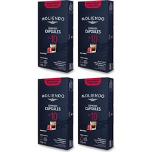 Vera Concept Store Kapsül No:10 Nespresso Uyumlu Alüminyum Kapsül 10 Adet (4 Paketi)
