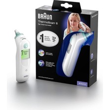 Vera Concept Store Thermoscan 6 Kulak Termometresi - Renk Kodlu Dijital Ekran - Exactemp Kararlılık Göstergesi - Bebek ve Bebek Dostu - Doktorlar Arasında 1 Numaralı Mar