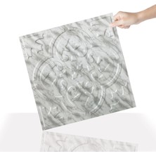 Vera Concept Store 3 Boyutlu Duvar Paneli Kabartmalı Solo Desenli Pvc 41X41 Cm/ 6 Adet /1 M²