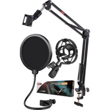 Vera Concept Store Lastvoice Basic SET-39SHPS Mikrofon Standı Pop Filter ve Shock Mount