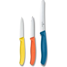 Vera Concept Store 6.7116.32C1 Swiss Classic 3lü Bıçak Set, Renkli