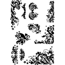 Vera Concept Store AS478 - A4 Stencil,defalarca Kullanabileceğiniz,uzun Ömürlü Şablon(Kalıp,stensil) Tek Ebat
