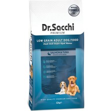 Vera Concept Store Düşük Tahıllı Somonlu ve Ton Balıklı Yetişkin Köpek Maması 12 kg