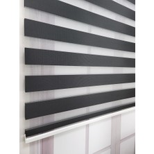 Vera Concept Store Stor Zebra Perde 3 Renk Seçeneği 210X200 Siyah