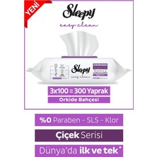 Vera Concept Store Yüzey Temizlik Havlusu Orkide Bahçesi 3X100 (300 Yaprak)