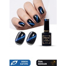Vera Concept Store Uv LED Kalıcı Oje Nail Art, 15 Ml, Dynamic Disco Cat Eye, Çoklu Renk