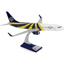 Vera Concept Store Upp Boeing 737-800 1/100 Ölçek Fenerbahçe Lisanslı Sarı Lacivert Tasarım Maket Uçak