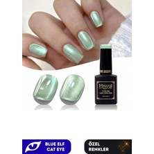 Vera Concept Store Uv LED Kalıcı Oje Nail Art, 15 Ml, Blue Cat Eye