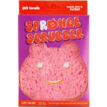 Vera Concept Store Everklean Spronge Scrubber Ayıcık Figürlü Çift Yüzeyli Bulaşık Süngeri Temizlik Süngeri