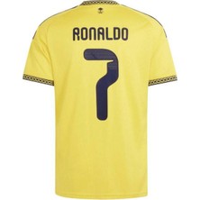 Mmt Spor Al Nassr Cristiano Ronaldo Yeni Sezoonn Iç Sahaa Sarı Yetişkin Forması