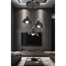 Vera Concept Store Ag Lightdesign Siyah Sarkıt Avize Yatak Odası Salon Mutfak Koridor Lamba 22 AGNM42