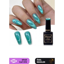 Vera Concept Store Uv LED Kalıcı Oje Nail Art, 15 Ml, Spar Cat Eye, Çoklu Renk