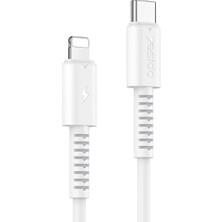 Vera Concept Store CA153 1m 20W Type-C To Lightning Pd Hızlı Şarj Kablosu - Beyaz