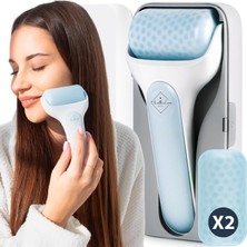 Vera Concept Store Yüz Buz Silindiri – Birinci Sınıf Yüz Buz Rulosu, Taşıma Çantalı ve 2 x Rulo, Uzun Süreli Soğuk Için – Şişkin Gözler ve Migren ve Koyu Daireler Için S